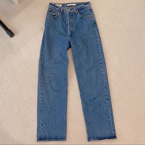 Levi’s Ribcage Straight Leg Jeans size 26